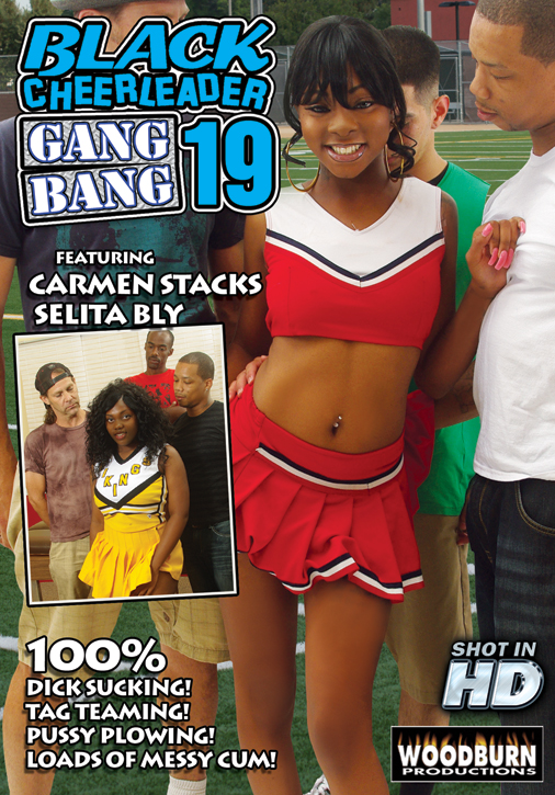 BLACK CHEERLEADER GANG BANG #19