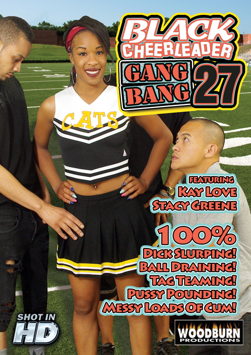 BLACK CHEERLEADER GANG BANG #27
